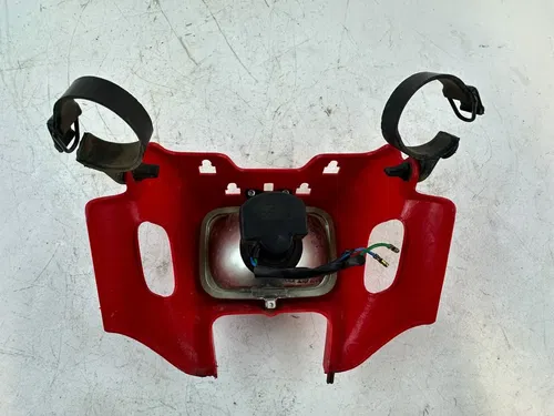 2001 Honda XR400R Headlight with Housing and Fork Rubber Clamps Assembly