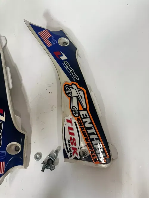 2002 Yamaha YZ250 Custom Rear UFO slim Side Panels Plastics