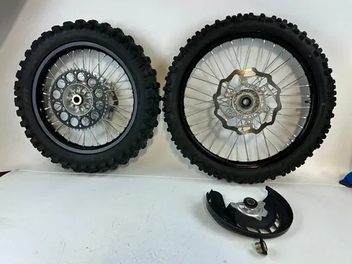 2024 Kawasaki KX250X DID Stock OEM Wheel Set Front 21" Rear 18" W/ Spacers etc