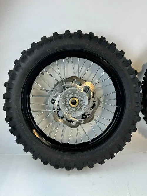 2024 Kawasaki KX250X DID Stock OEM Wheel Set Front 21" Rear 18" W/ Spacers etc