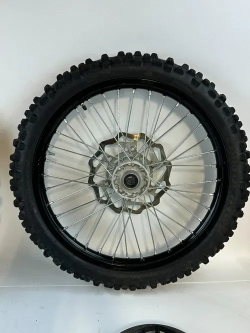 2024 Kawasaki KX250X DID Stock OEM Wheel Set Front 21" Rear 18" W/ Spacers etc