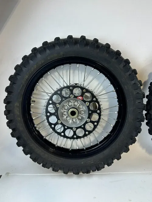 2024 Kawasaki KX250X DID Stock OEM Wheel Set Front 21" Rear 18" W/ Spacers etc