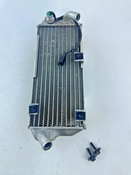 2022 Suzuki DRZ400SM Stock Left NON fill side Radiator w/sensor OEM DENSO