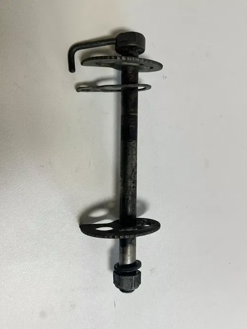 1984 Honda XR250R  Rear Axle Assembly OEM Stock