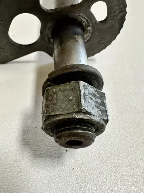1984 Honda XR250R  Rear Axle Assembly OEM Stock