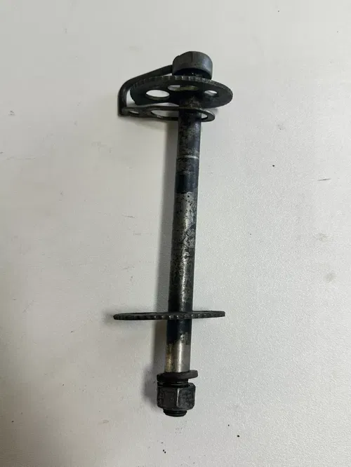 1984 Honda XR250R  Rear Axle Assembly OEM Stock