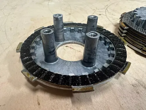 Honda XL 185s Clutch Basket Plates & Push Rod Assembly 1981