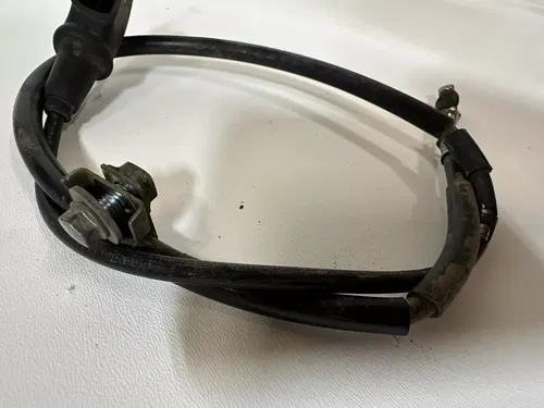 2021 Kawasaki KLX 110 Front OEM Brake Line Boot & Bracket