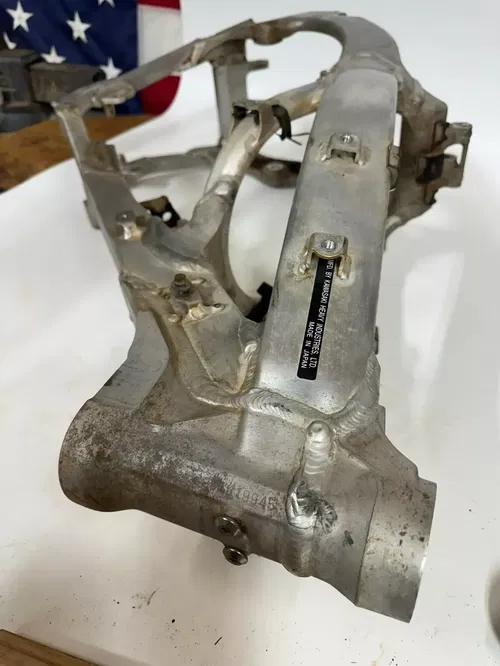 2008 Kawasaki KX450F KX450 KX 450 F Main Frame Chassis Straight