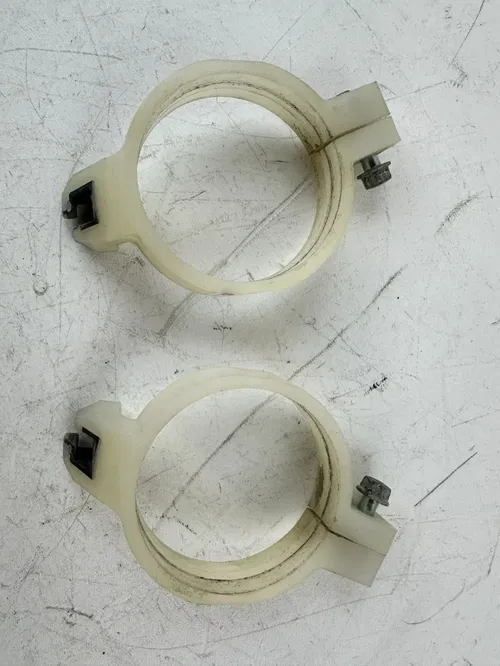 SUZUKI DRZ400SM 05-24 Fork Guard Protector Holder Plastic  Ring Clamp Stay Mount