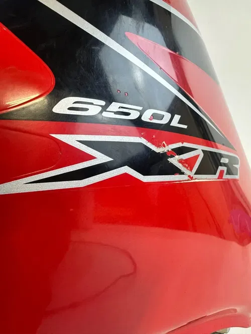 2008 Honda XR650L Gas Fuel Tank w/brackets & Keihin Petcock NO RUST