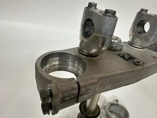 2004 Honda CRF450R Triple tree OEM Stock Genuine CRF 450 R & Bar Clamps