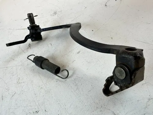 1988 Honda XR600R Foot Brake Pedal Lever with Spring OEM Stock Nice