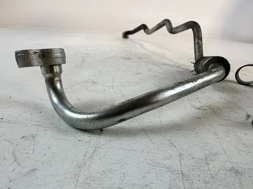 2013 DRZ400SM Frame to engine oil cool line w/pins washers support Stock lo mile