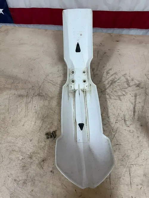 2008 KTM 300 XC Front White Fender 77308010000