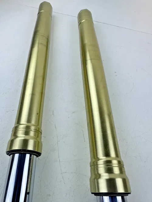 2022 Suzuki DRZ400SM Stock Showa Suspension Fork Forks Set Pair Low Miles OEM