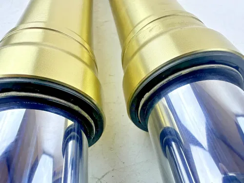 2022 Suzuki DRZ400SM Stock Showa Suspension Fork Forks Set Pair Low Miles OEM