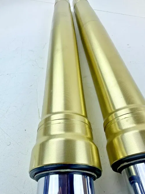 2022 Suzuki DRZ400SM Stock Showa Suspension Fork Forks Set Pair Low Miles OEM