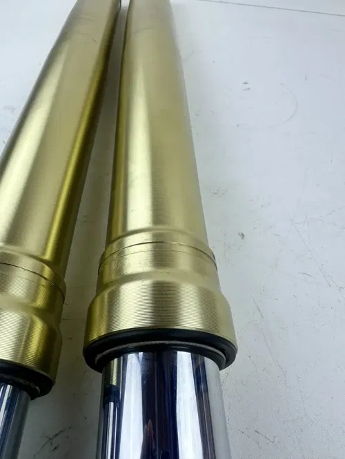 2022 Suzuki DRZ400SM Stock Showa Suspension Fork Forks Set Pair Low Miles OEM