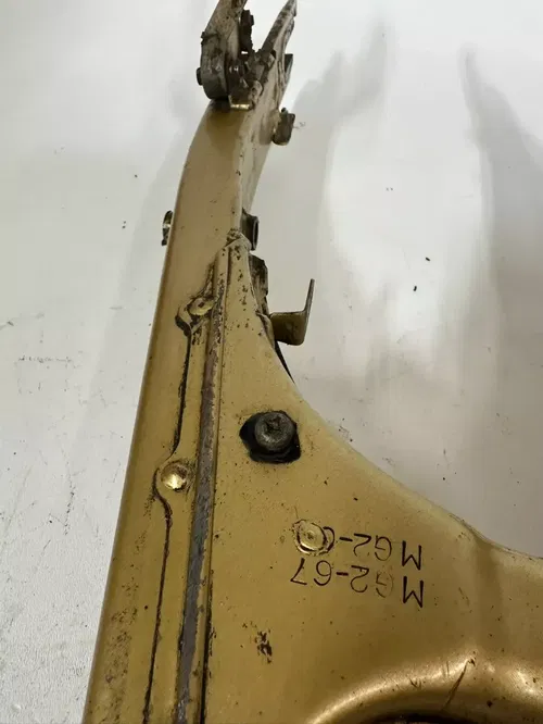 1986 Honda XL600R GOLD PRO-LINK Swing Arm Swingarm OEM w/ Guards NICE!