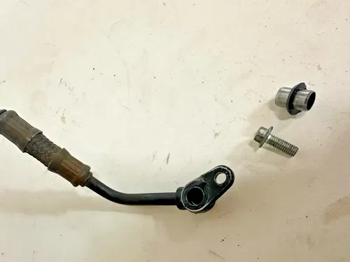 1997 HONDA XR400R  Oil Cooler Hose Line Pipe  XR 400R