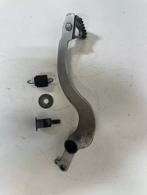 2004 Honda CRF450R Rear Foot Brake W/ Lever Spring & Bolt OEM Stock CRF 450