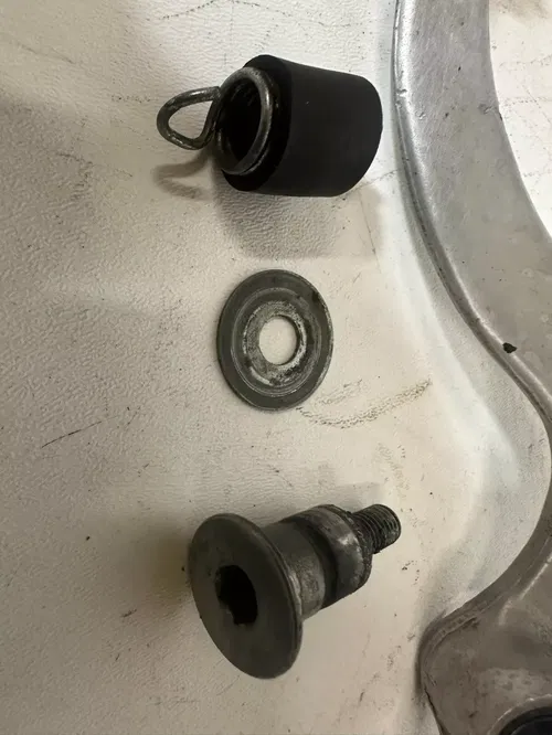 2004 Honda CRF450R Rear Foot Brake W/ Lever Spring & Bolt OEM Stock CRF 450