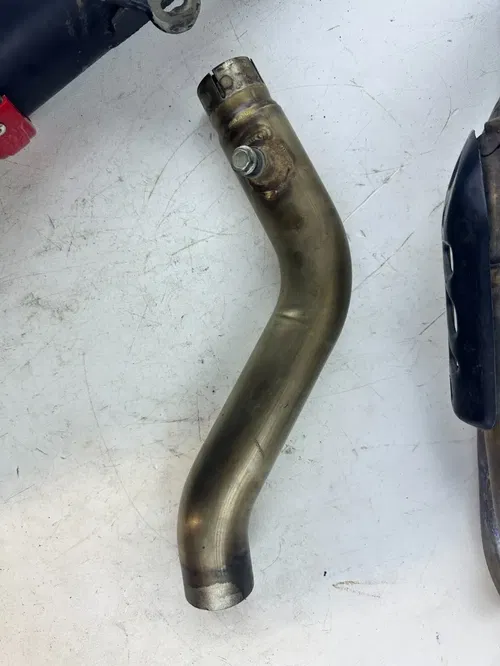 2001 Honda XR400R Full Stock Exhaust Muffler Slip on Header Mid Pipes 96-04