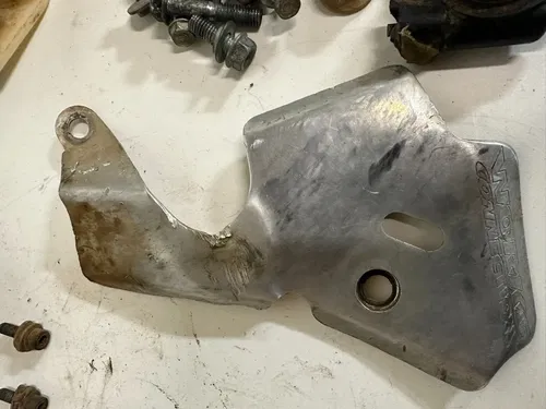 1997 HONDA XR400R Misc Drop Bag Chain Guards Slides Suspension & Bolts