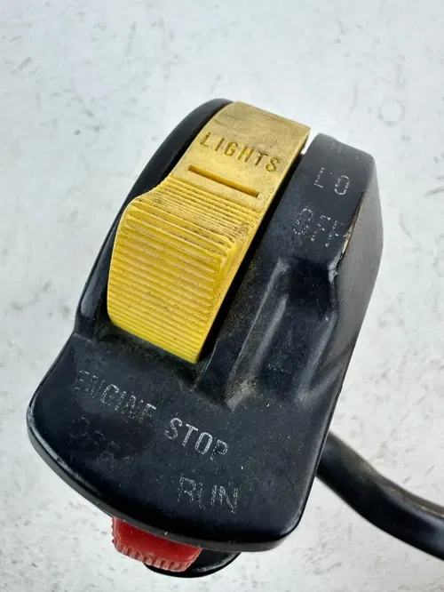1989 Suzuki LT500R 89-90 Handlebar Headlight ON OFF HI LOW RUN STOP Switch OEM