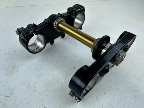 2008 Suzuki RMZ 450 Stock Triple Tree Fork Suspension Clamp Black  Fits 08-12