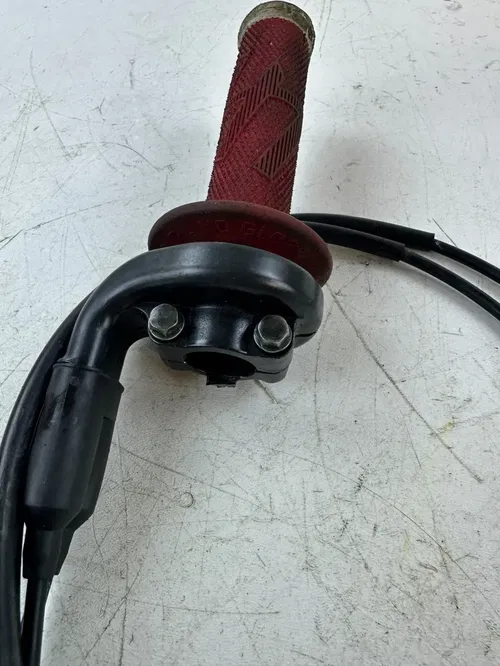 2008 Honda CRF 250R Throttle Tube Grip w/ Cables