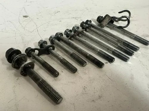 2004 Honda CRF450R Left Hand Inner Crank Case Bolts CRF 450 R OEM Stock