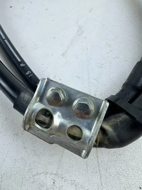 05-24 Suzuki DRZ400SM Stock Front Brake Line Hose with Clamp & Cable Guides Stay