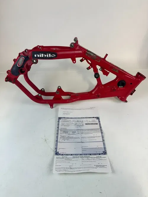 2021 Gas Gas MC65 Frame with Clean and Clear  T1Tle Straight Nice 21-23