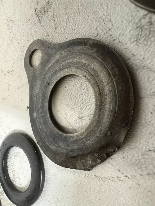 1986 Honda XL600R Clutch Nut & Locking Washer & Thick Washer OEM Stock