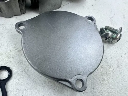 2022 Suzuki DRZ400SM Stock Stator Cover Oil Filter Housing w/gasket Low Mile