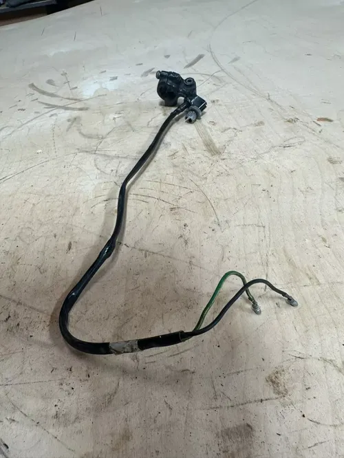 1981 Honda XL 185S Clutch Lever Perch Assembly with Wiring – OEM Honda Part