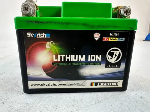 2024 Kawasaki KX250X Lithium Ion HJ01 2130-10 12v Skyrich Battery TESTED