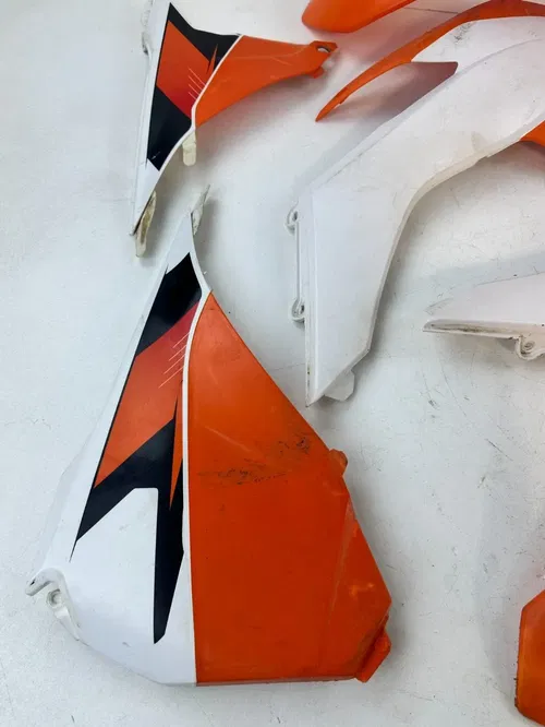 2015 KTM 250 SXF Plastic Set OEM Stock Fender Front Rear Side Panels Shrouds