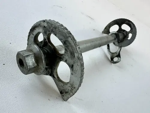 2008 Honda XR650L Stock Rear Axle w/chain adjusters OEM
