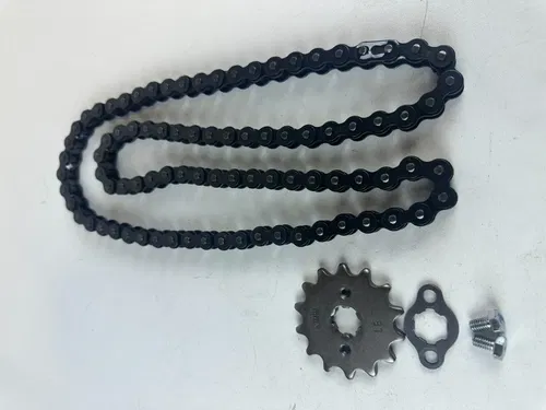 2025 HONDA CRF 110F NEW OEM Stock Chain & 14T Sprocket 0HRS NEW