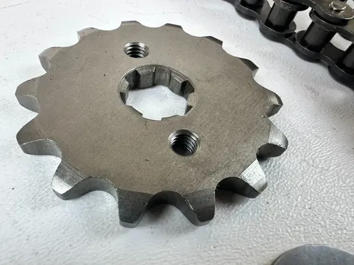 2025 HONDA CRF 110F NEW OEM Stock Chain & 14T Sprocket 0HRS NEW