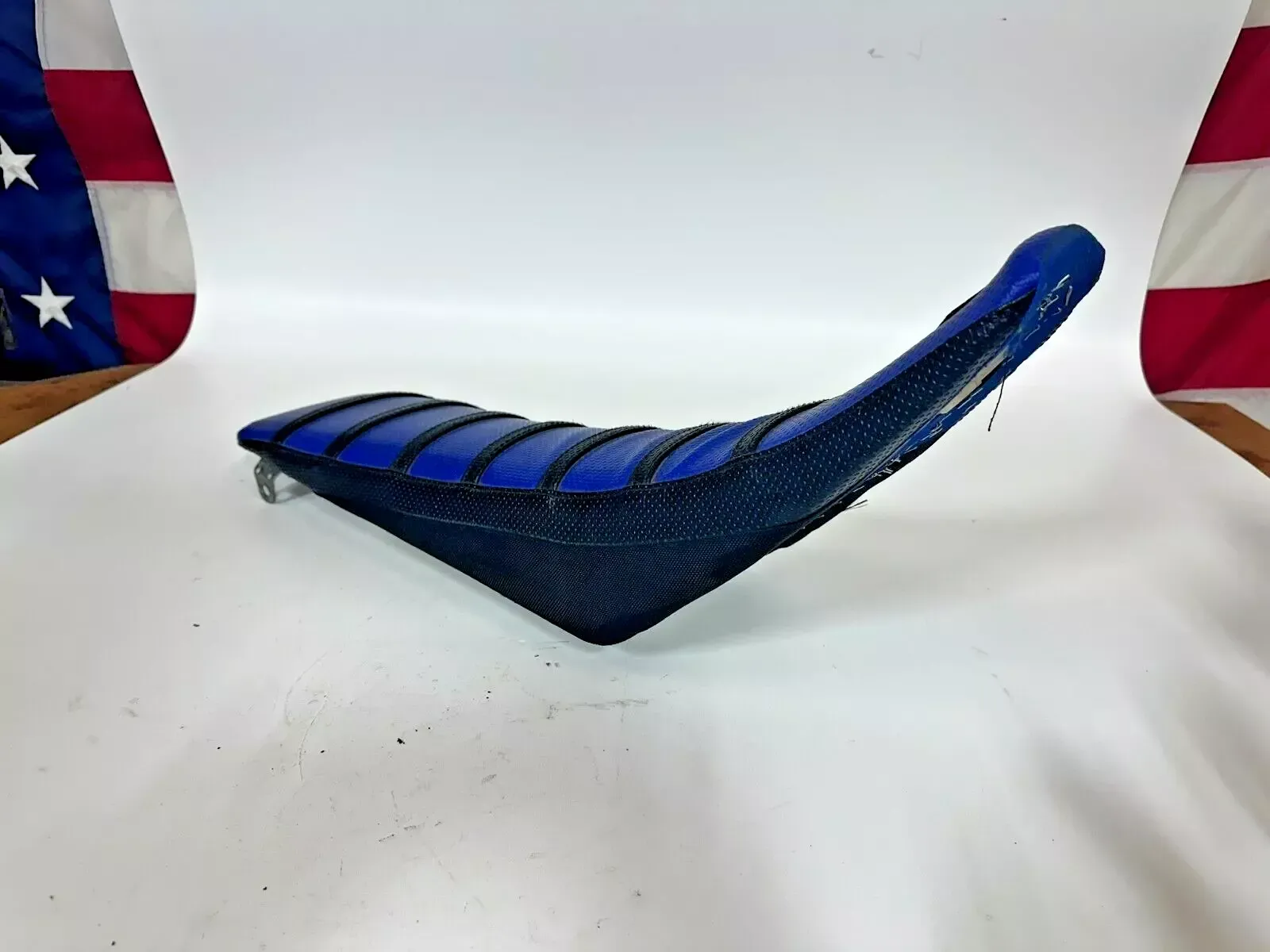 2002 Yamaha YZ250 OEM Seat W/ Flu Designs Ribbed Cover