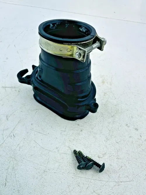 2023 Kawasaki KX450 OEM Stock Intake Rubber Boot Joint Airbox to Throttle Body