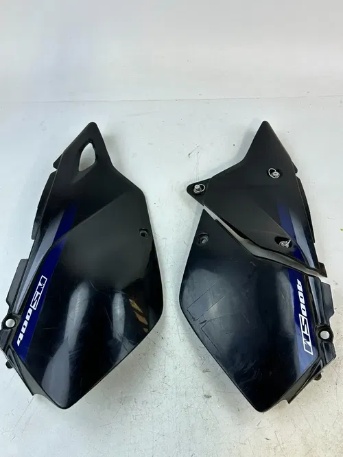 SUZUKI DRZ400SM 05-24 exhaust & airbox side plastic panels number plates OEM