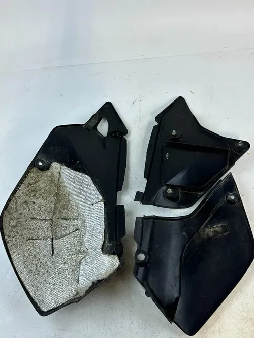 SUZUKI DRZ400SM 05-24 exhaust & airbox side plastic panels number plates OEM