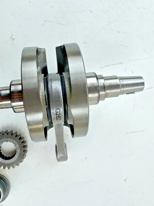 2015 KTM 250 SXF Stock Crank & Rod w/Gear Nut  OEM Nice! Tight