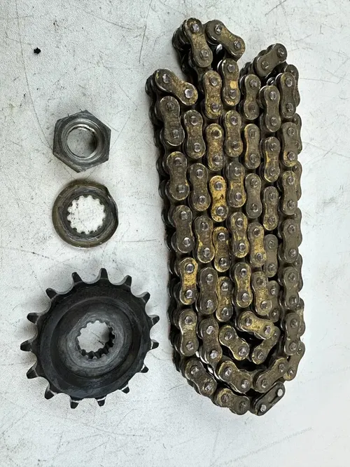 SUZUKI DRZ400SM 05-24 Main drive Chain & Sprocket 520 EXW Chain OEM Sprocket