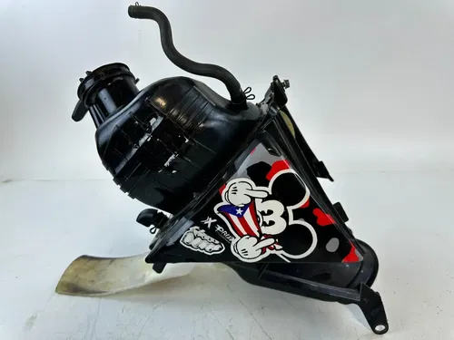 2008 Honda CRF 250R Airbox Filter Housing  w/flap OEM Stock w/rubber intake boot